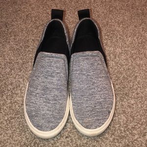 slip on grey sneakers